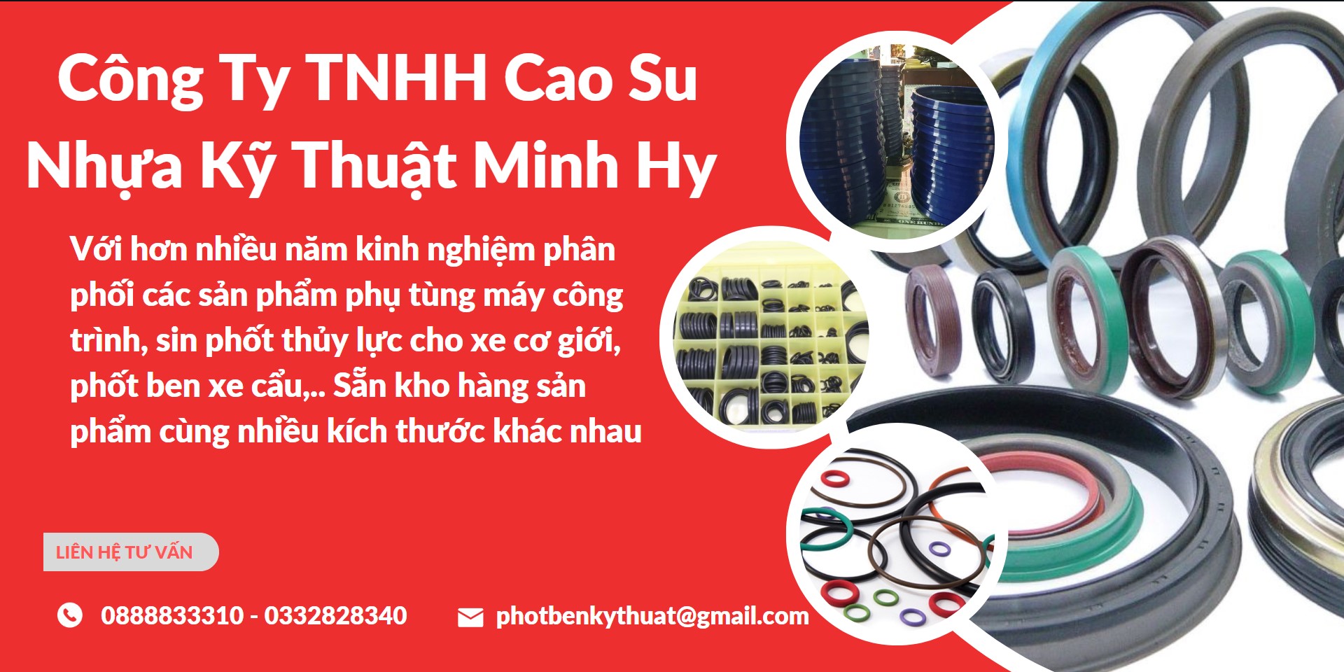 Công Ty TNHH Cao Su Nhựa Kỹ Thuật Minh Hy